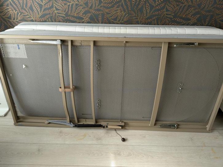 Auping Auronde 1000 bed met Auping spiraalbodems, Huis en Inrichting, Slaapkamer | Bedden, Gebruikt, Tweepersoons, 180 cm, 200 cm