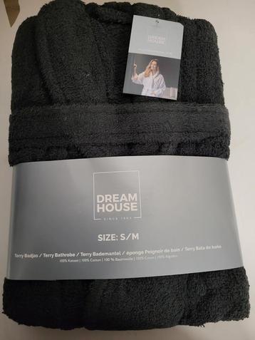 Dreamhouse Teddy Badjas Zwart S/M beschikbaar voor biedingen
