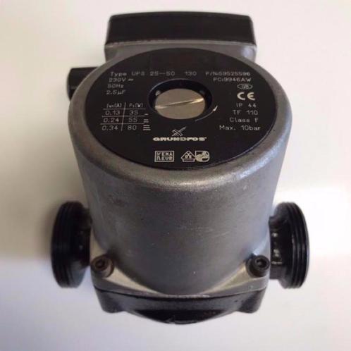 Grundfos Circulatie pomp ups 25-50 130, Doe-het-zelf en Verbouw, Verwarming en Radiatoren, Zo goed als nieuw, Cv-ketel of Combi-ketel