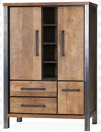 TV-Dressoir & Bergkast Old Teak, Ophalen of Verzenden, Zo goed als nieuw, 25 tot 50 cm