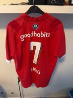 Psv wedstrijd shirt met handtekening noa lang, Ophalen of Verzenden, Zo goed als nieuw, Maat 52/54 (L), Rood