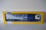 TE KOOP LION TOYS DAF 95 400Ati 2 ASSIG SPORTLIFE, Ophalen of Verzenden, Zo goed als nieuw, Bus of Vrachtwagen, Lion Toys