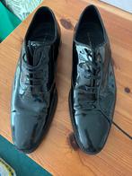 Zwarte lakschoenen heren mt 41, Kleding | Heren, Schoenen, Ophalen of Verzenden, Zo goed als nieuw, Zwart
