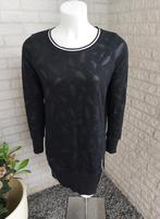 Zwarte jurk met veren van Norah maat S, Kleding | Dames, Jurken, Zwart, Nieuw, Ophalen of Verzenden, Norah