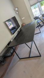 WOOOD Silas eettafel zwart, Huis en Inrichting, Ophalen, Zo goed als nieuw, Rechthoekig, 50 tot 100 cm