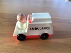 Fisher Price Ambulance vintage, Ophalen of Verzenden, Zo goed als nieuw