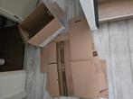 5 verhuisdozen, 1x gebruikt, Doe-het-zelf en Verbouw, Kratten en Dozen, Ophalen, Doos, 50 tot 75 cm, Zo goed als nieuw