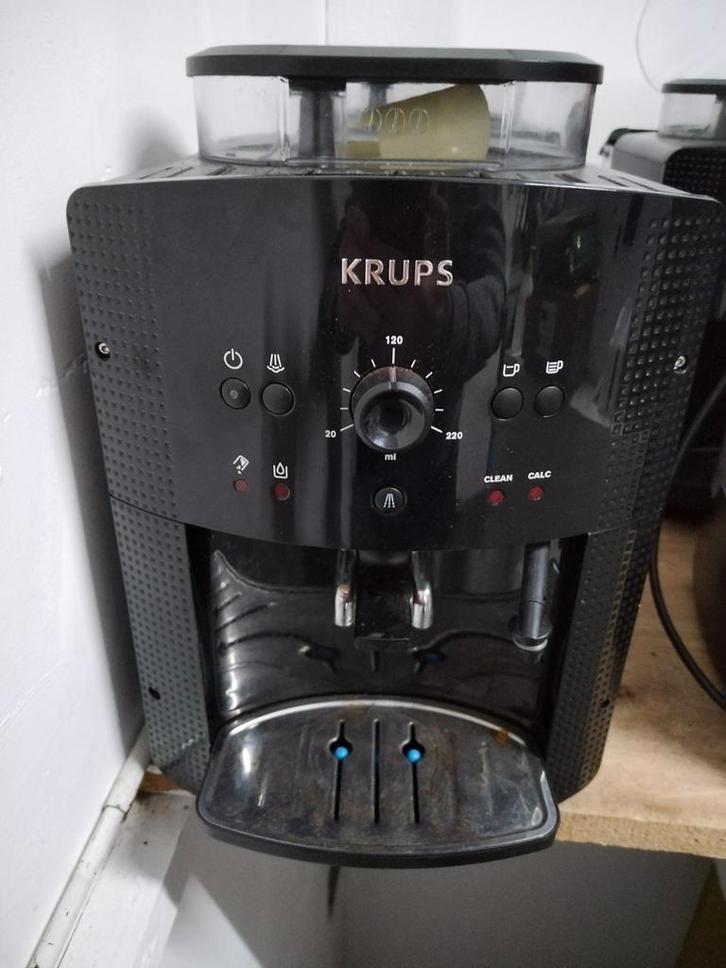 Krups volautomatisch koffiezet, Witgoed en Apparatuur, Koffiezetapparaten, Refurbished, Koffiebonen, Koffiemachine, 10 kopjes of meer