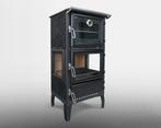 Stalen Houtkachel met oven | ÇALI?KAN Model 306 3D 12kw, Niet ingevuld, Niet ingevuld, Ophalen of Verzenden, Vrijstaand