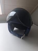 Blauwe Skihelm met vizier Decathlon 53-56cm, Overige merken, Overige typen, Ophalen of Verzenden, Zo goed als nieuw