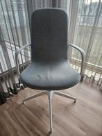 Ikea Langfjäll stoel groen met armleuningen, Huis en Inrichting, Stoelen, Ophalen, Gebruikt, Overige kleuren, Eén