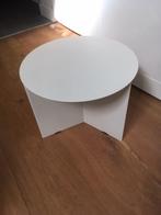 Hay Slit bijzettafel wit 35x45, Huis en Inrichting, Tafels | Bijzettafels, Ophalen, Minder dan 45 cm, Minder dan 55 cm, Metaal of Aluminium