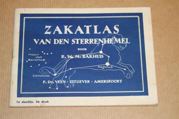 Zakatlas van den Sterrenhemel - Circa 1935 !! beschikbaar voor biedingen