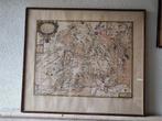 Landkaart provincie kaart Drenthe 1634, Ophalen of Verzenden, 1800 tot 2000, Nederland, Landkaart