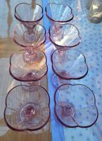 8 ijsbekers dessertbekers, Huis en Inrichting, Keuken | Servies, Glas of Glazen, Ophalen of Verzenden, Overige stijlen, Glas