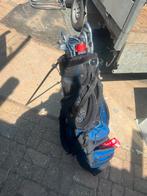 Golftas met inhoud, Sport en Fitness, Golf, Ophalen, Zo goed als nieuw, Tas, Overige merken