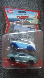 Disney store Cars 2 the queen en prince wheeliam, Kinderen en Baby's, Speelgoed | Speelgoedvoertuigen, Ophalen of Verzenden, Nieuw