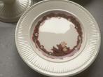 4 ontbijtborden 23 cm WEDGWOOD CHRISTMAS TIME, Huis en Inrichting, Keuken | Servies, Ophalen of Verzenden, Zo goed als nieuw, Bord(en)