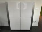 Moderne kast | Hooglans wit | Komoda Malamut 120x140 cm, Ophalen, Zo goed als nieuw