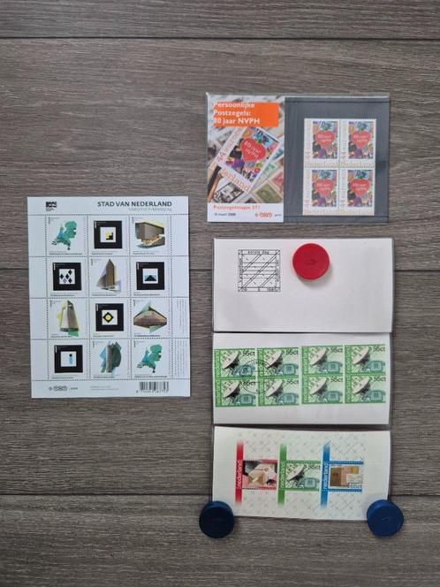 3 velletjes postzegels postfris, Postzegels en Munten, Postzegels | Nederland, Postfris, Na 1940, Ophalen of Verzenden