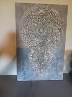 Schilderij, wandpaneel, mandala, nieuw, hout, 3d effect, Ophalen, Minder dan 50 cm, Nieuw, Schilderij