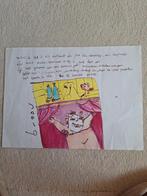 Tekening Herman Brood, Eén persoon