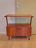 Vintage LP Platenspeler Platen Kast Kastje Audiomeubel, Ophalen, Huis en Inrichting