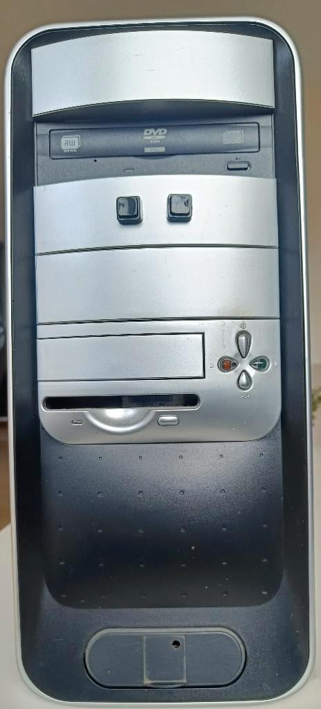 Personal Computer AMD Phenom 950 + Beeldscherm, Computers en Software, Desktop Pc's, Gebruikt, 2 tot 3 Ghz, HDD, 4 GB, Met videokaart