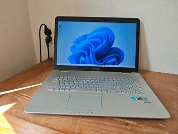 Asus N751J 17,3 Inch I7 4710HQ GTX850 8GB RAM SSD + 1TB HDD beschikbaar voor biedingen