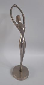 Chrome kleurige ballerina uit jaren 70/80, Antiek en Kunst, Ophalen of Verzenden