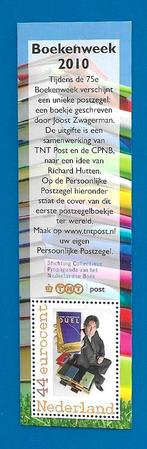 Pers. postzegel Joost Zwagerman - Boekenweek 2010, Verzenden, Na 1940, Postfris