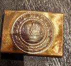 Duits koppelslot Got mit Uns, Ophalen of Verzenden, Landmacht, Duitsland, Embleem of Badge