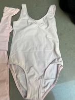 Mooi danspakje met maillot. Rosé. Maat 5/6,, Ophalen of Verzenden, Kleding