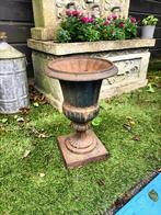 Franse gietijzeren tuinvaas, Antiek en Kunst, Curiosa en Brocante, Ophalen