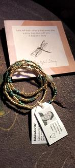 A beautiful story ketting labradoriet, Sieraden, Tassen en Uiterlijk, Nieuw, Ophalen of Verzenden, Steen of Mineraal, Met edelsteen