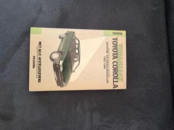 Te koop: instructieboek/vraagbaak Toyota Corolla 1987 - 1989 beschikbaar voor biedingen