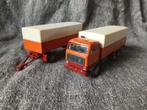 Volvo F89 huifdubbelstel vrachtwagen Nacoral, Hobby en Vrije tijd, Modelauto's | 1:50, Ophalen of Verzenden, Gebruikt, Bus of Vrachtwagen