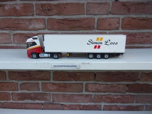 Tekno  Volvo  FH5  met  koeloplegger  van  Simon  Loos., Hobby en Vrije tijd, Modelauto's | 1:50, Nieuw, Bus of Vrachtwagen, Tekno