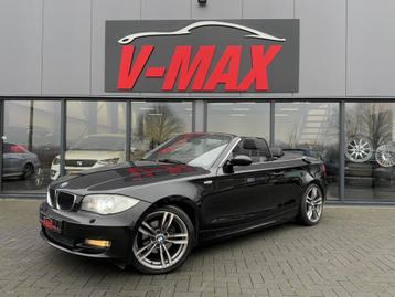 BMW 120i Cabrio Xenon Leer Sportint Stoelvw Airco Cruise PDC beschikbaar voor biedingen