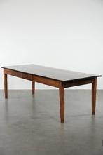 Grote Franse boeren antieke xxl eettafel met twee lades, Antiek en Kunst, Antiek | Meubels | Tafels, Ophalen