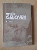 WAT IS GELOVEN HJ Hegger, Boeken, Godsdienst en Theologie, Ophalen of Verzenden, Gelezen