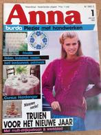 18 x Anna Burda uit 1987 & 1988 , €1. p/st, Breien of Haken, Patroon of Boek, Gebruikt, Verzenden