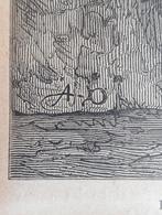 Ets/gravure Een boer uit Walcheren, Antiek en Kunst, Verzenden