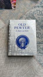 Old pewter / tin boek, Antiek en Kunst, Ophalen of Verzenden