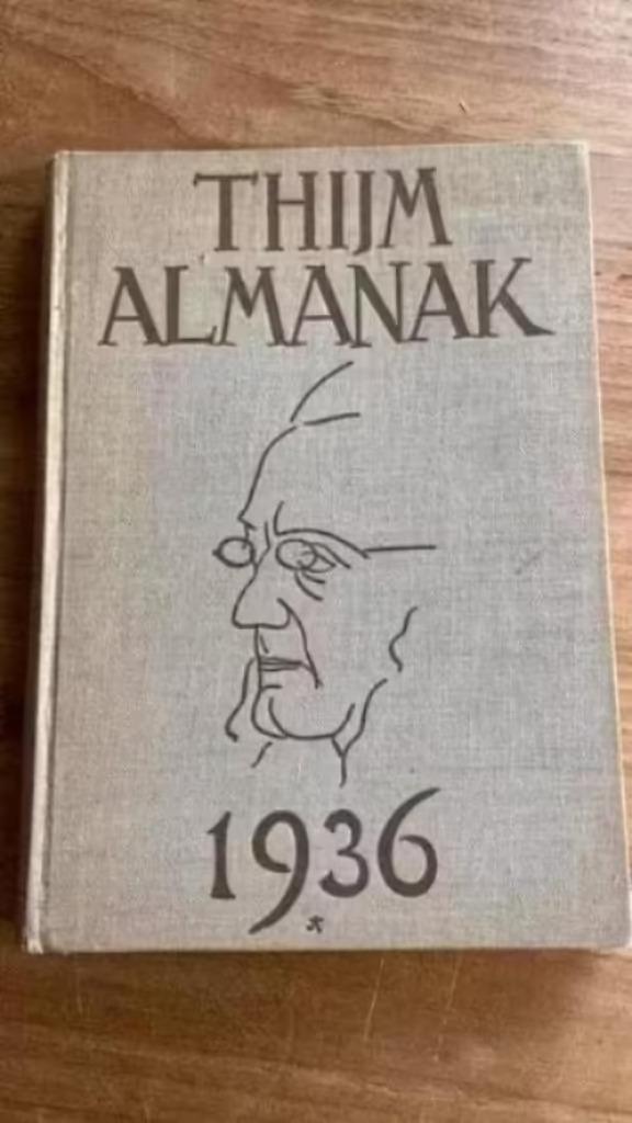 Thijm Almanak 1936 - Rotterdam . Anton van Duinkerken, Antiek en Kunst, Antiek | Boeken en Bijbels, Ophalen of Verzenden