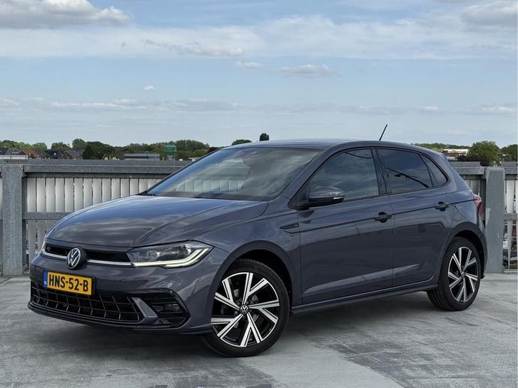 Volkswagen Polo 1.0 TSI R-Line DSG | IQ-light | Nav | Clima, Auto's, Volkswagen, Bedrijf, Te koop, Polo, ABS, Adaptive Cruise Control