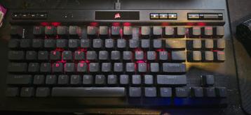 Corsair K70 RGB TKL Champion Series - Cherry MX Red beschikbaar voor biedingen