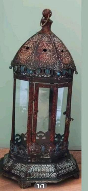 Prachtige Boho kandelaar met electrische verlichting beschikbaar voor biedingen