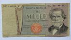 Italië 1000 Lire 1980, Postzegels en Munten, Bankbiljetten | Europa | Niet-Eurobiljetten, Italië, Verzenden