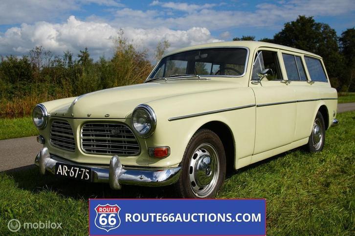 Volvo Amazon Combi | 1968 | Route 66 Auctions, Auto's, Oldtimers, Bedrijf, Te koop, Volvo, Benzine, Overige carrosserieën, Handgeschakeld